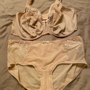 Pretty Elomi Bra and Panties Set
